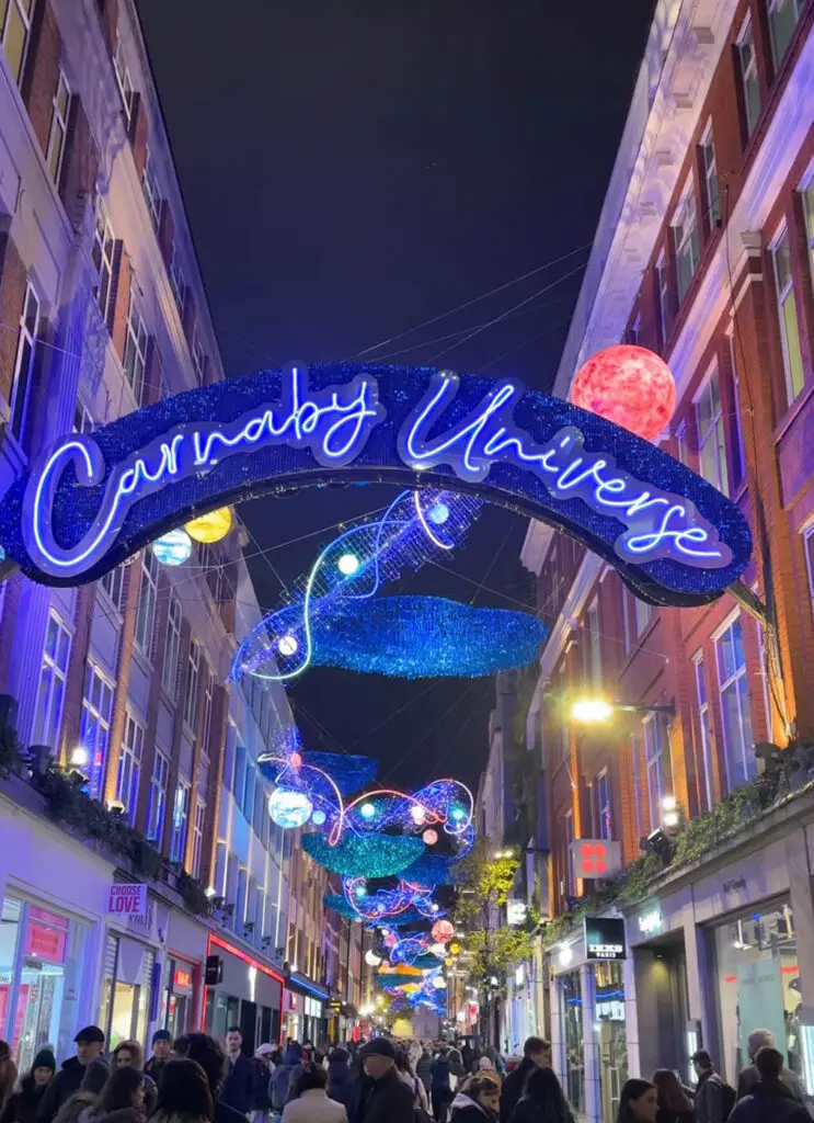 Carnaby Street lights