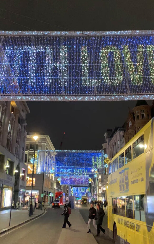 Oxford Street lights