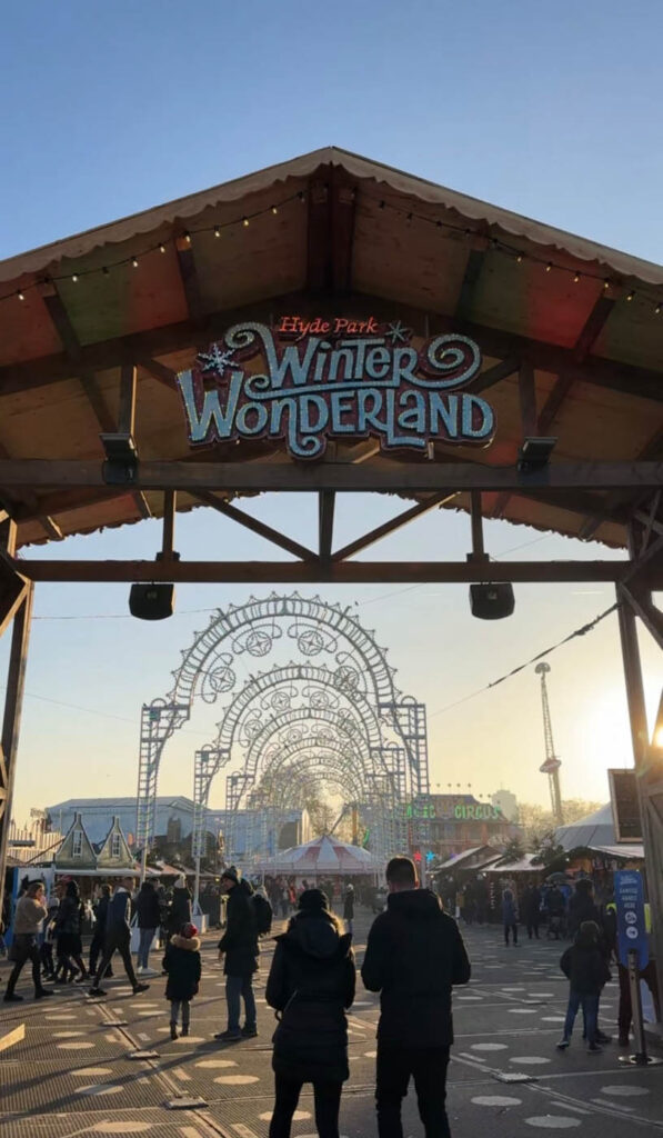 Entrance to Winter Wonderland